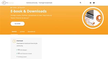E-book downloads pincreative
